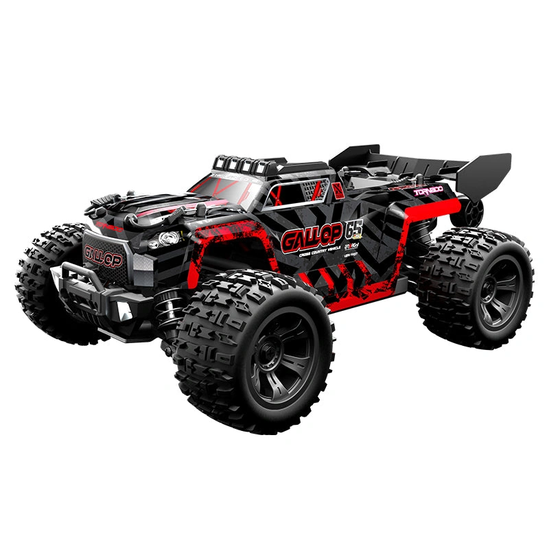 SÚCHIYU 1/18 Monster Truck: Epic 4WD Speed & LED Lights - Red/Green!
